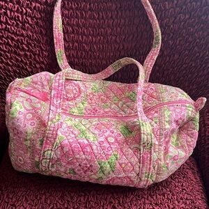 Vera Bradley small duffel bag.